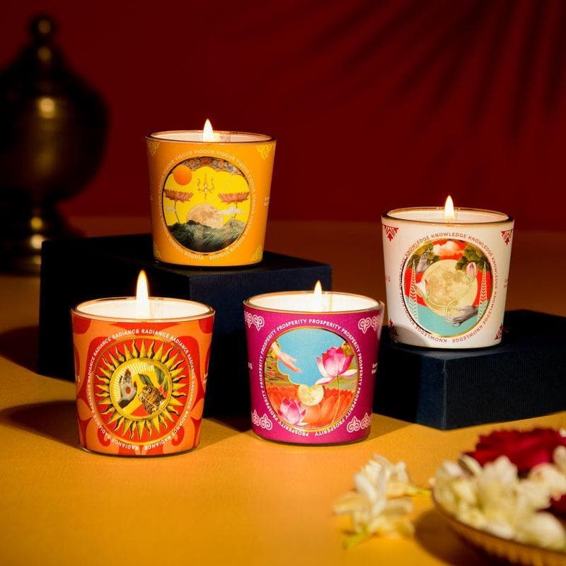 Holy Basil, Cinnamon Rosemary, Nag Champa &  Apple Frangipani