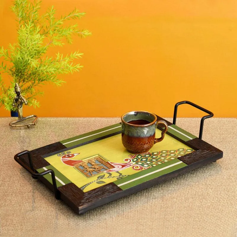 Sherin Decorative Serving Tray media 4