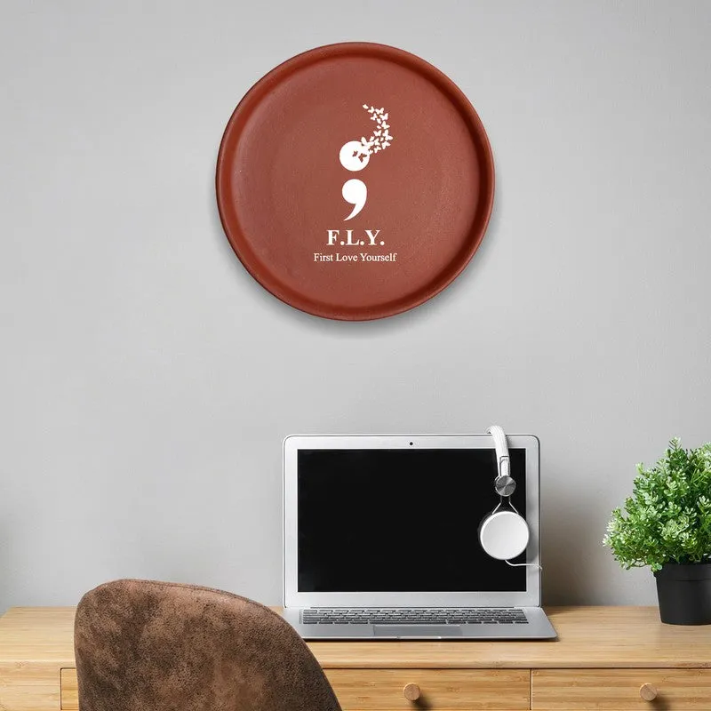 Fly High Terracotta Wall Plate media 1