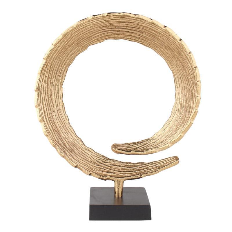 Serene Spiral Showpiece - Gold media 3