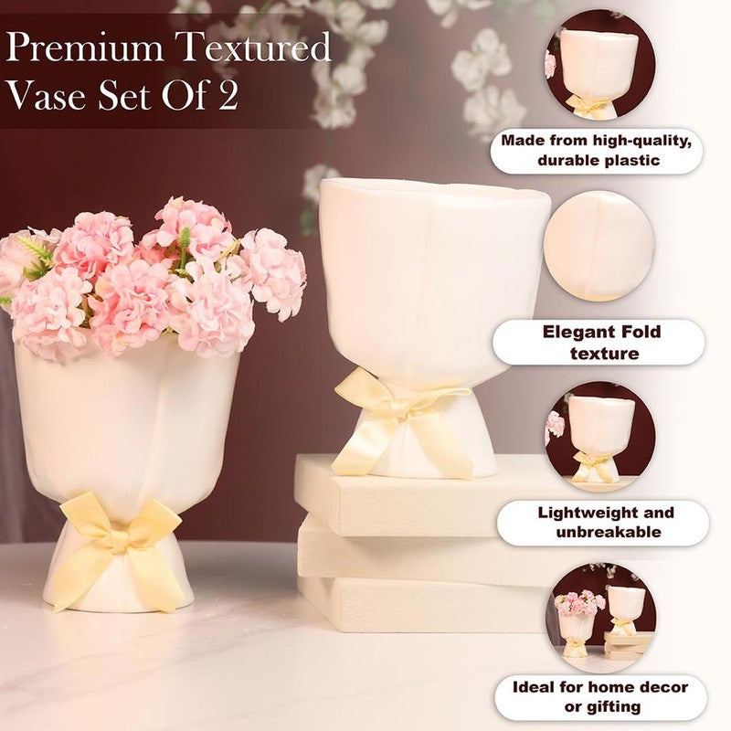 Blossom Bow Vase - Set Of Two media 5