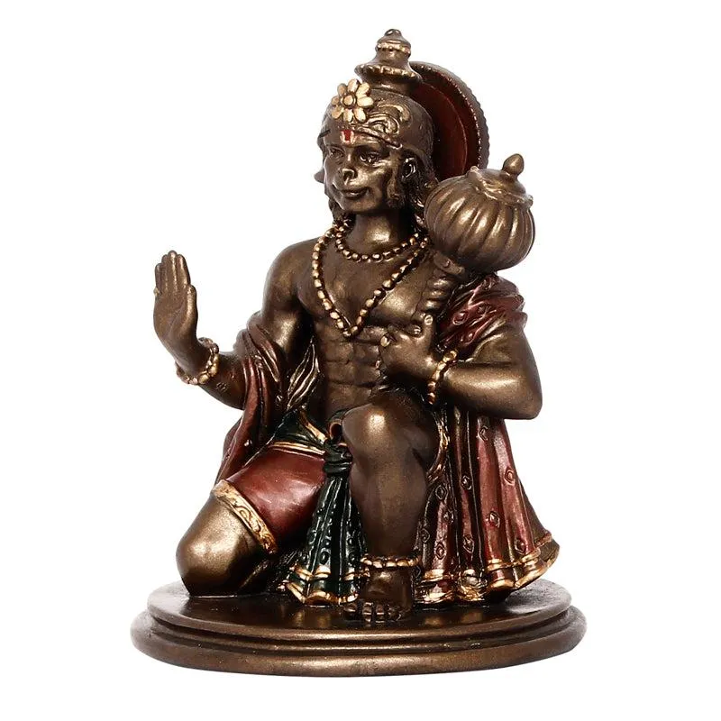 Jai Lord Hanuman Bronze Idol media 4