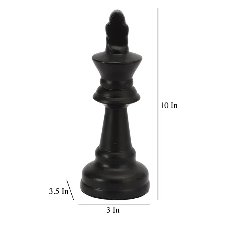 King & Queen Metal Showpiece - Set Of Two media 5