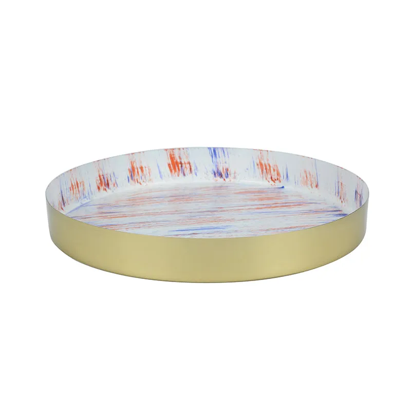 Color Stroke Iron Serving Tray media 4