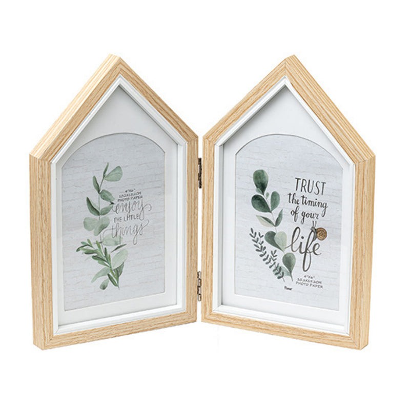 Memory Home Wood Photo Frame - Beige media 5