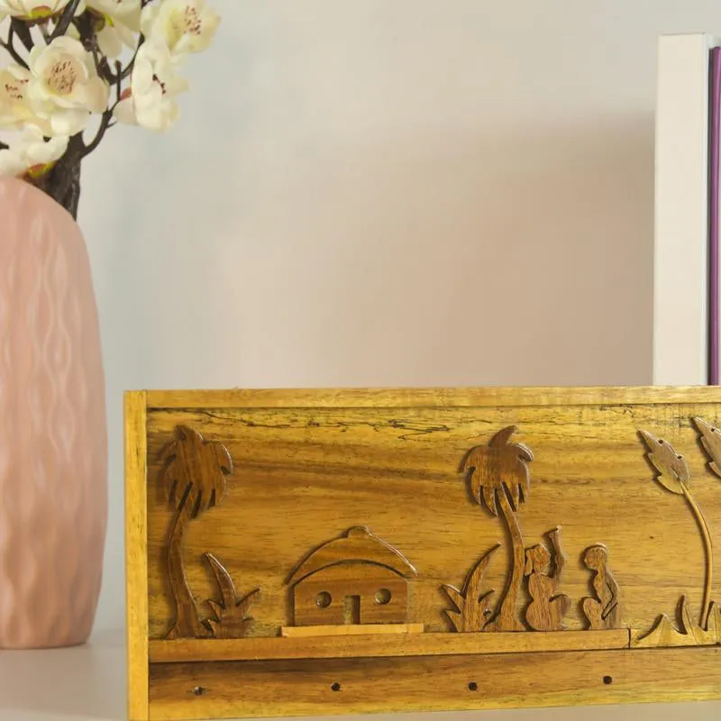 Timber Relief Wooden Wall Accent media 6