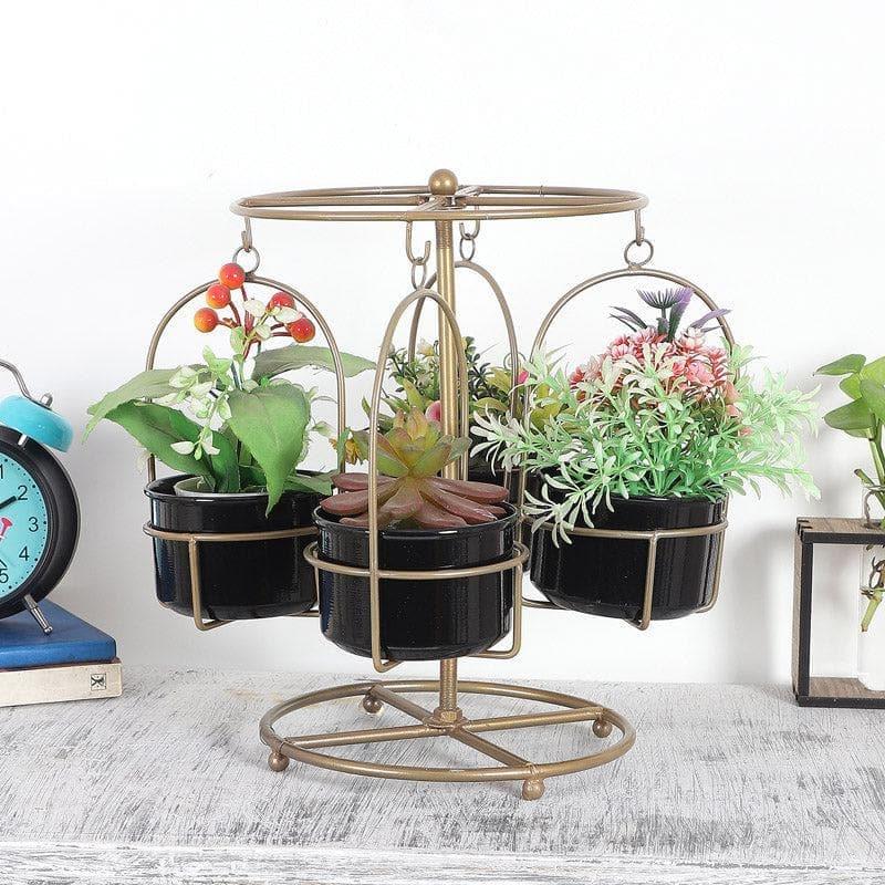 Merry Go Round Planter - Black media 3