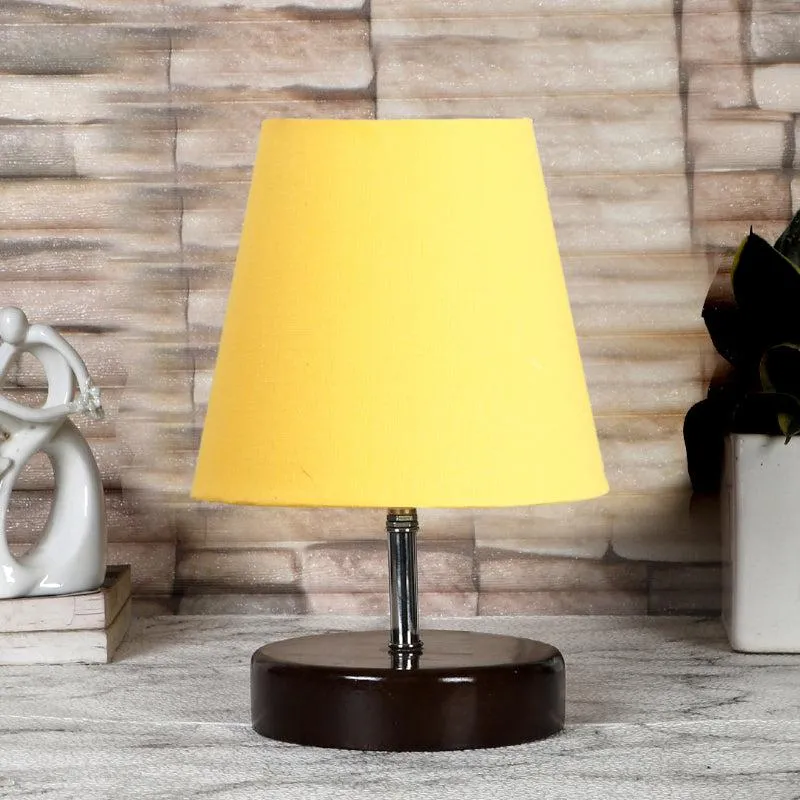 Mita Fabric Table Lamp - Yellow,Black media 3