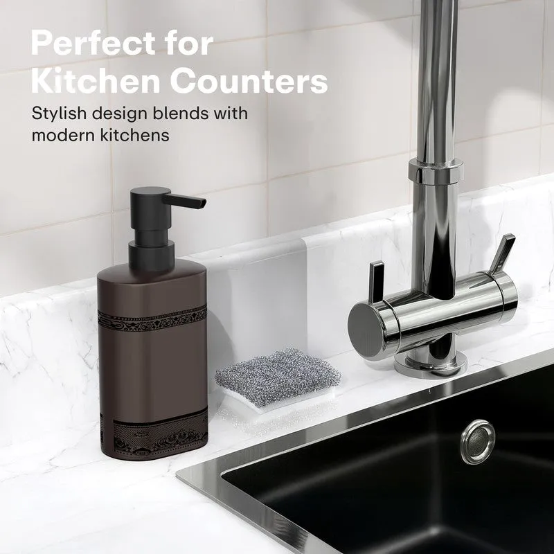 Rioware Drape Form Ceramic Soap Dispenser (300 mL) - Black media 7