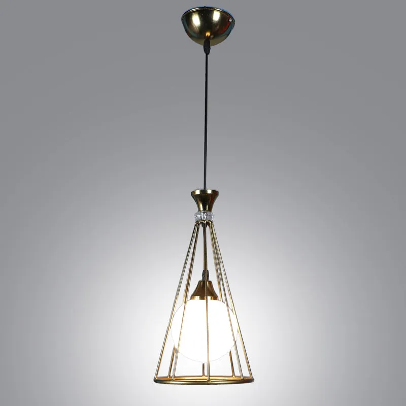 Moonella Iron Ceiling Lamp - Gold media 6