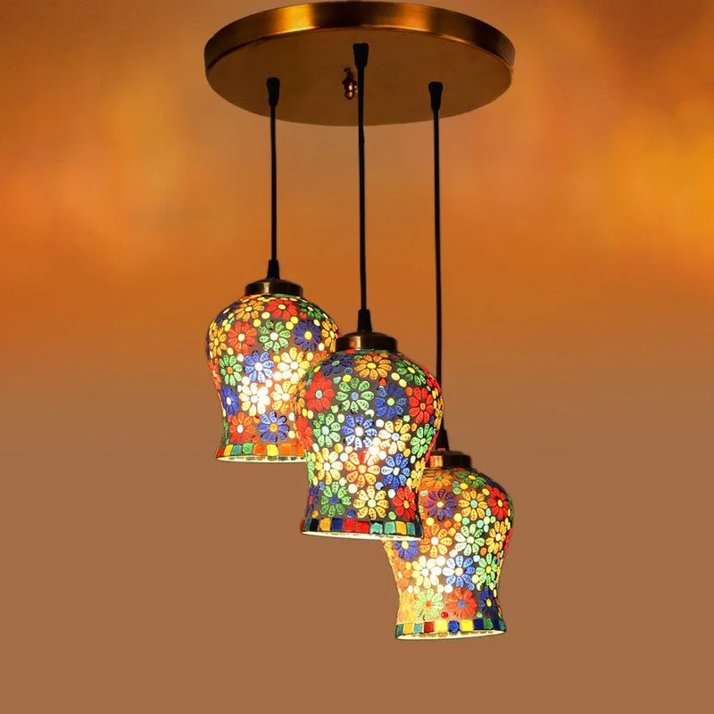 Aurelia Glass Ceiling Lamp - Multicolor media 5