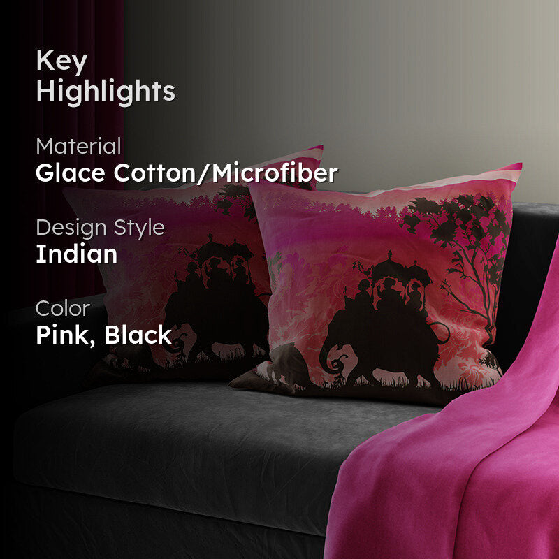 Aldric Printed Cushion Cover Set - Set Of Two media 2