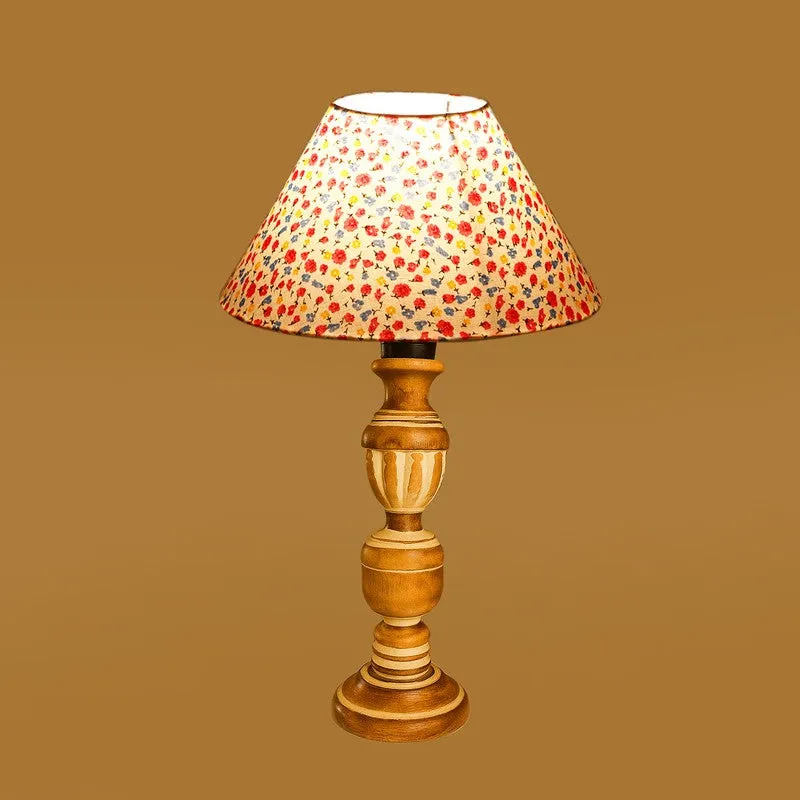 Zenrae Axis Wooden Table Lamp - Multicolor media 6