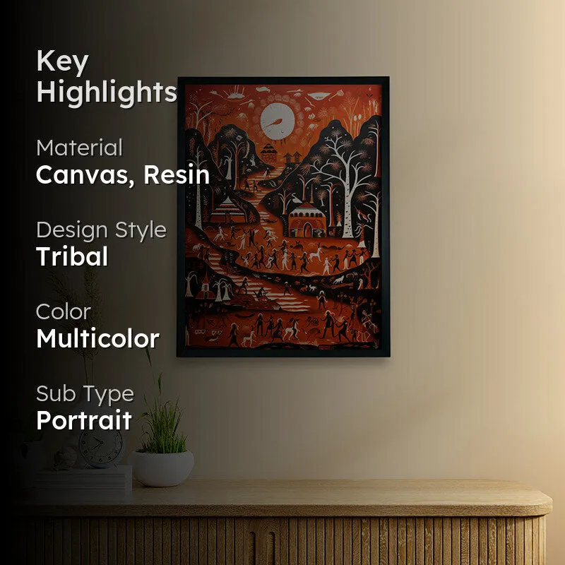Red Roma Canvas Wall Art media 2