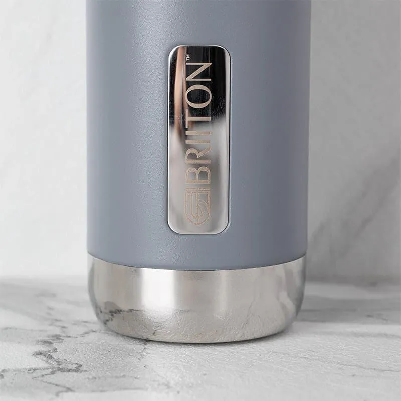 Bristo Sip Hot & Cold Thermos Water Bottle (Grey & Blue, 750 mL Each) - Set Of Two media 4