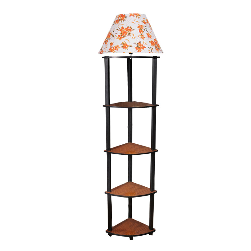 Druva Ibis Flora Floor Lamp With Shelf media 3
