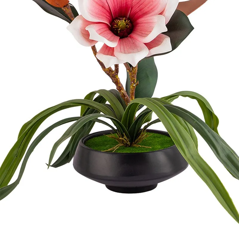 AarviDecor Rosy Blossom Foam Artificial Plants media 6