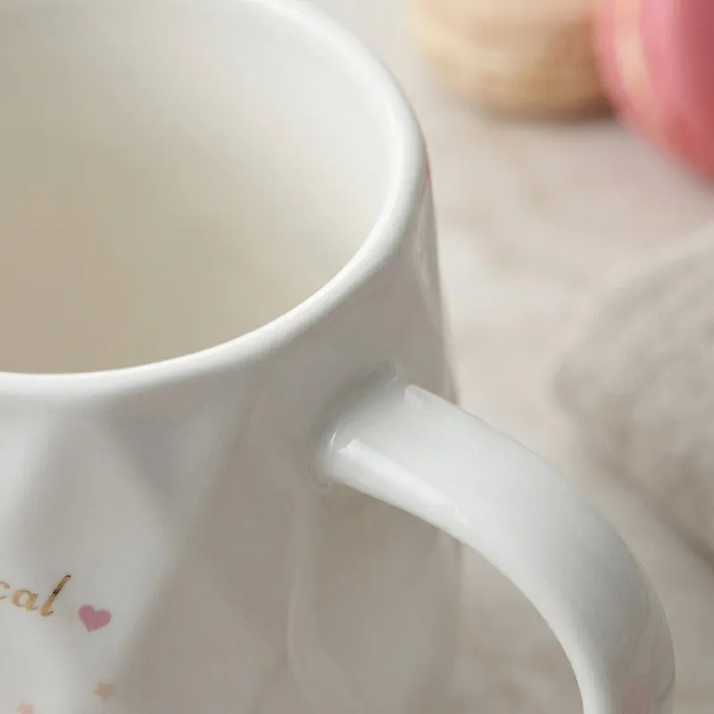 Unicorn Stroll Ceramic Coffee Mug (350 mL) media 3
