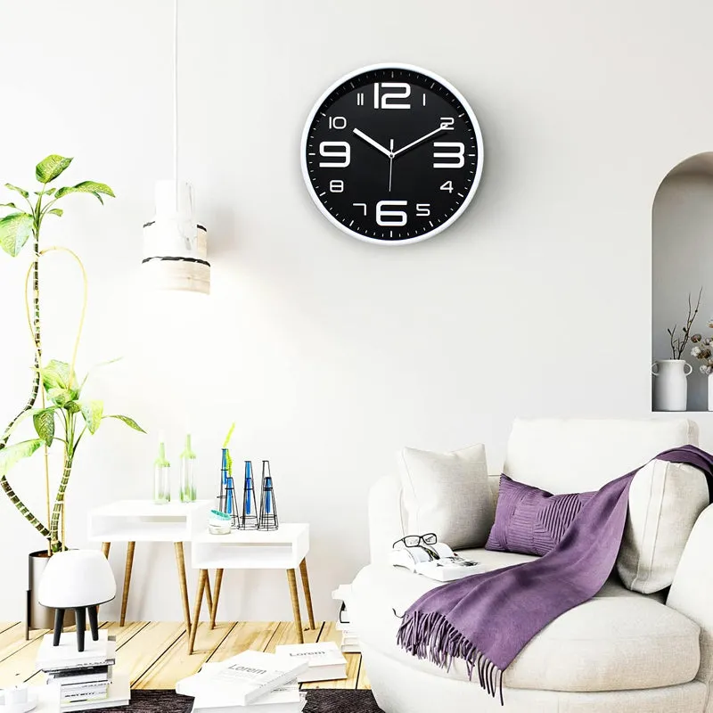 Cadence Analog Wall Clock - Black media 3