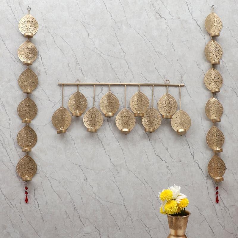 Ambuja Hanging Tealight Candle Holder - Set Of Three media 3