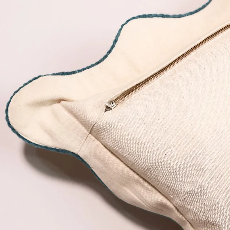 Dragonfly Drift Embroidered Cotton Cushion Cover media 4