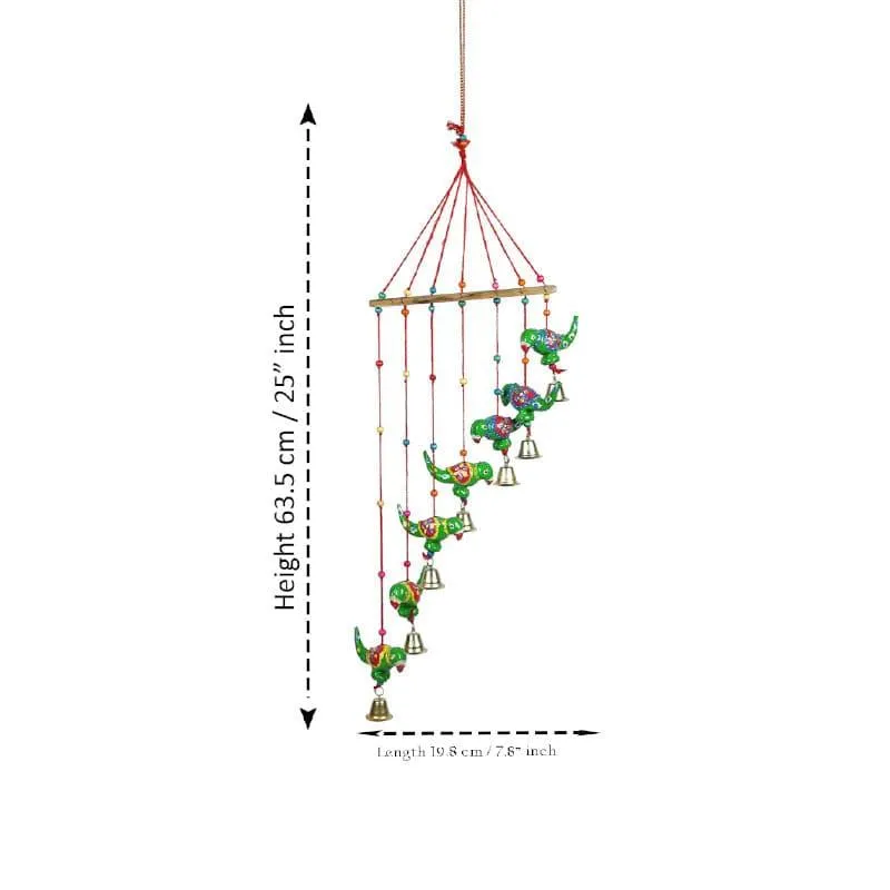 Parrot Dance Wind Chime media 4