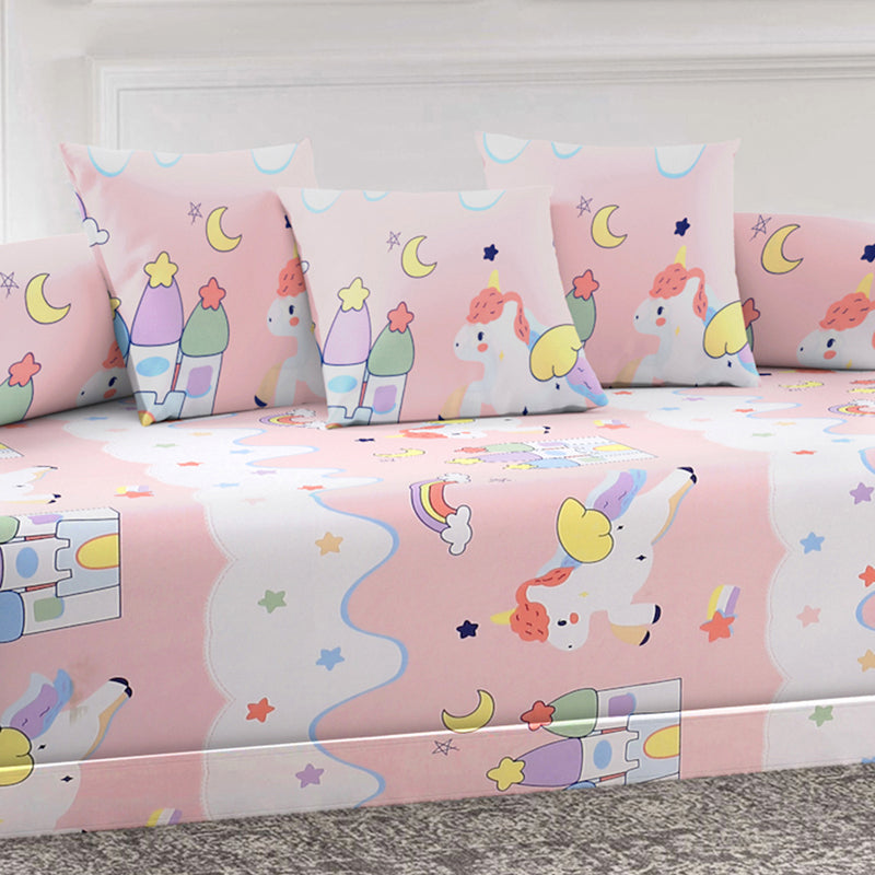 Unicorn Rest Diwan Set - Six Piece Set media 3