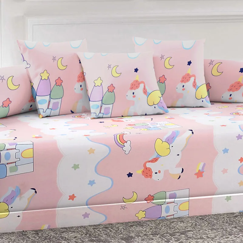 Unicorn Rest Diwan Set - Six Piece Set media 3