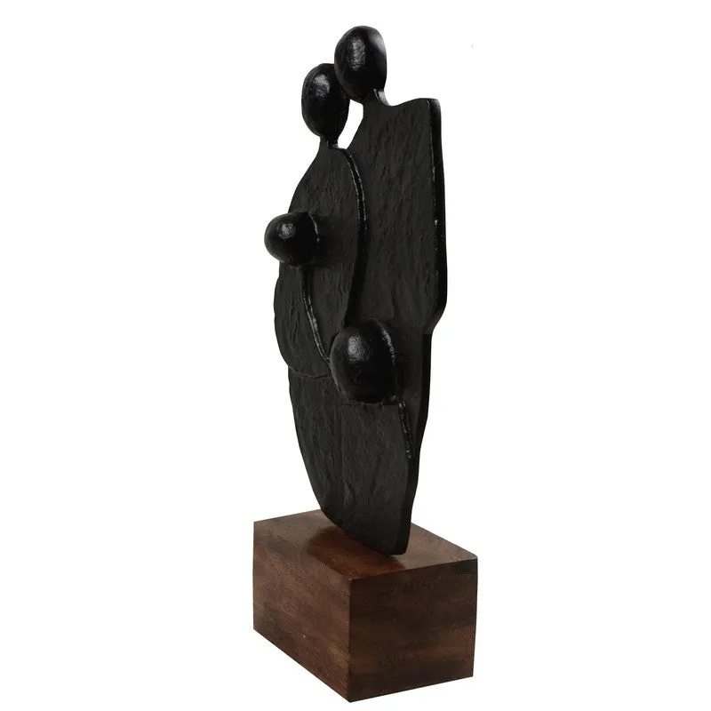 Cherish Family Black Showpiece media 5