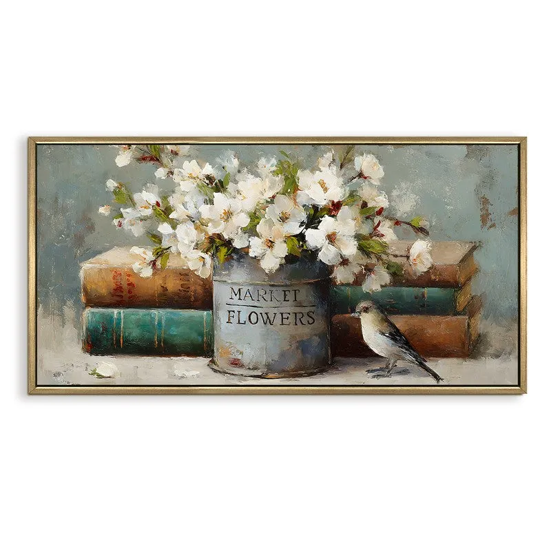 Storybook Canvas Wall Painting With Frame media 3