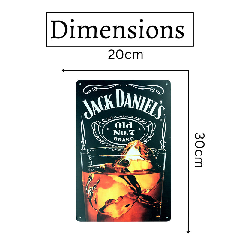 JD On Rocks Retro Metal Wall Accent media 7