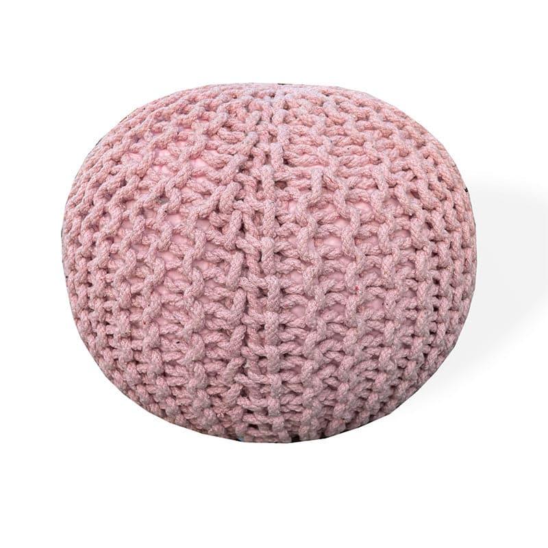 Cuna Cotton Pouffe - Pink media 3