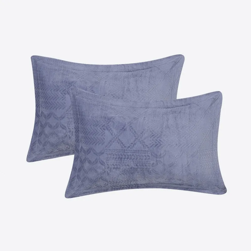 Monte Carlo Color Drift Bedsheet (Lavendor) - 280 GSM media 4
