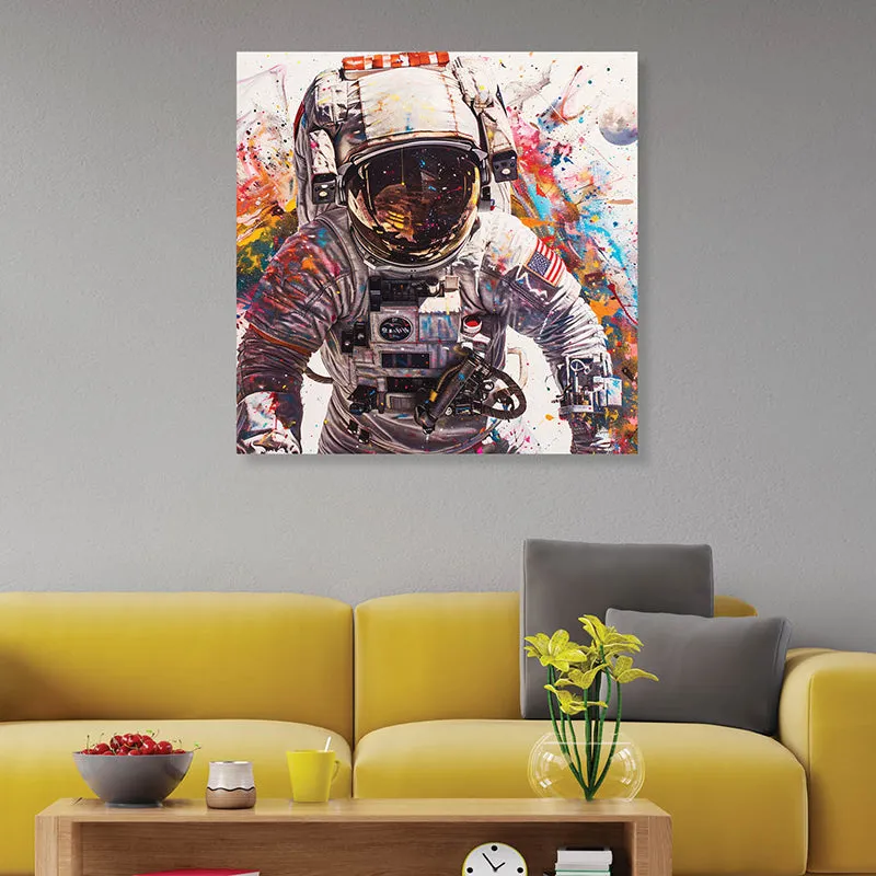 Splash Of Space Canvas Wall Art media 1