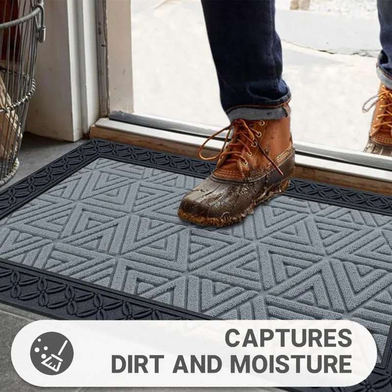 Coire Geo Coir Door Mats - Grey media 4