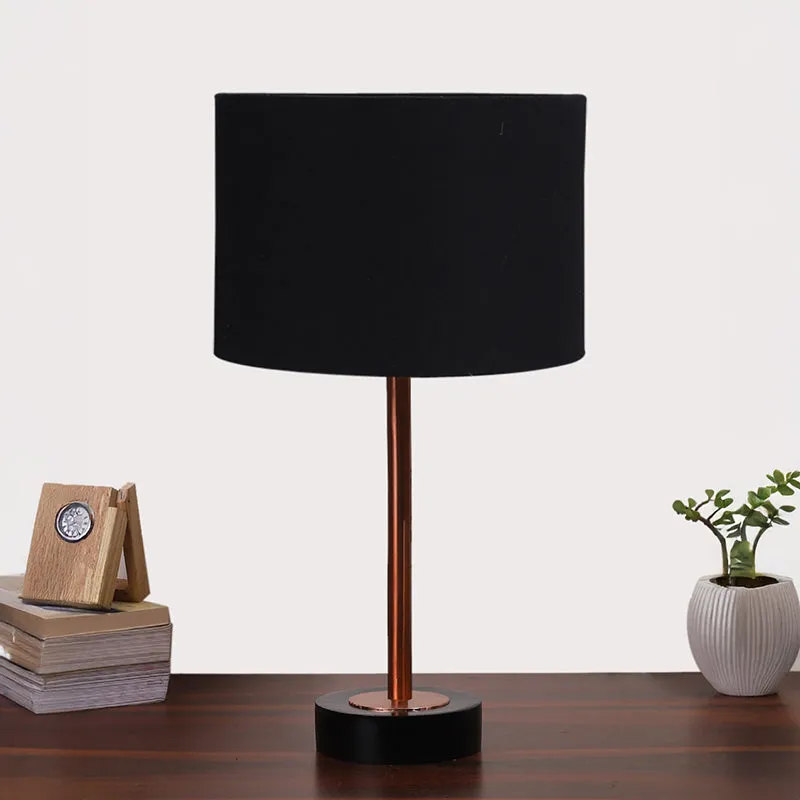 Cotin I Rodin Wooden Table Lamp - Black,Copper media 3