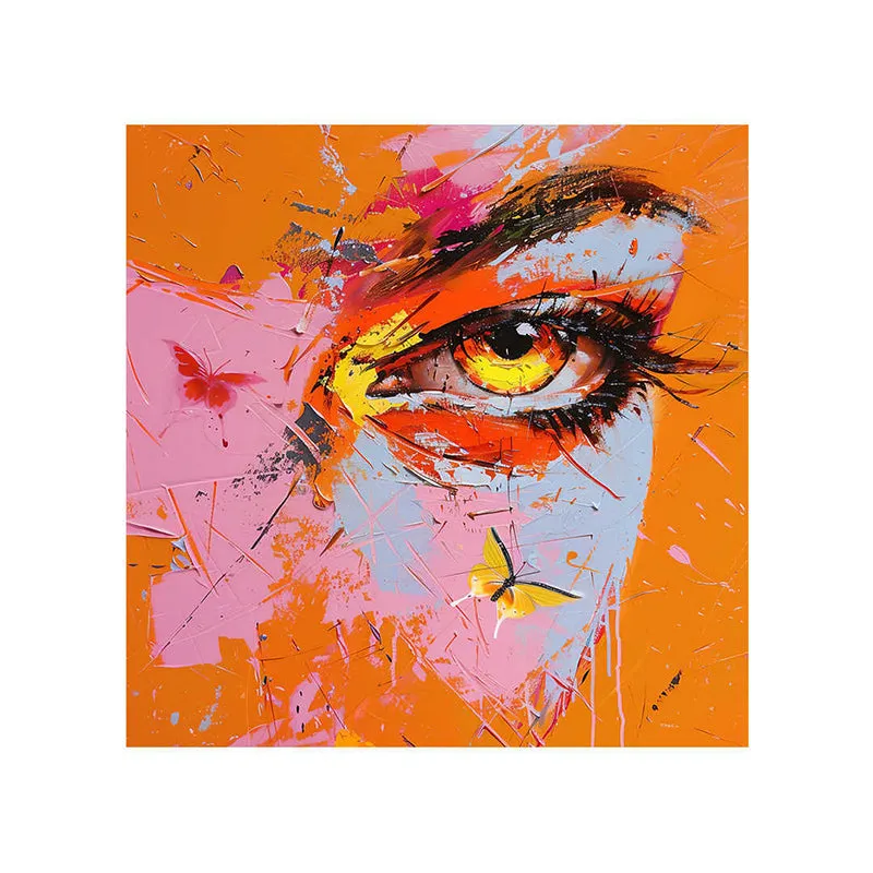 Beauteous Eye Wall Painting media 5