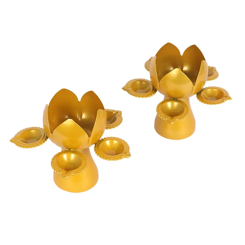 Lotus Dream Candle Holder - Set Of Two media 4