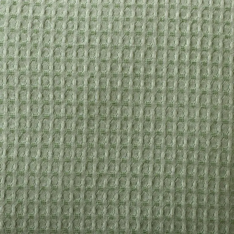 Desert Caravan Solid Cotton Cushion Cover (Sage Green) - Set Of Two media 5