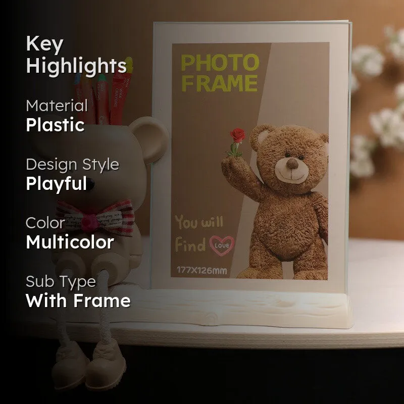 Bear Buddy Plastic Photo Frame media 2
