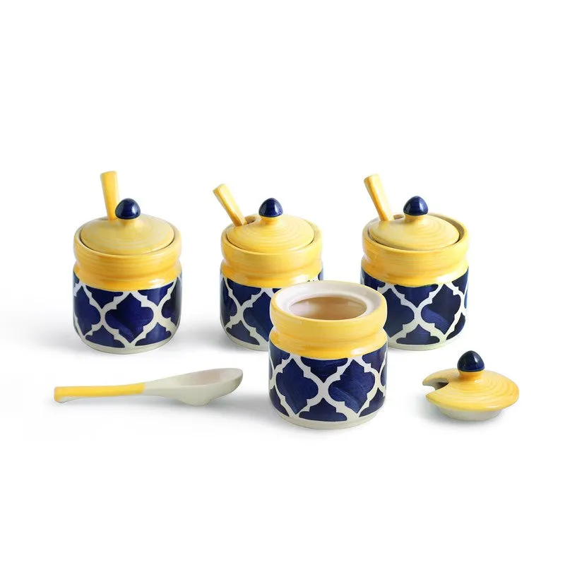 Oakspice Ceramic Jar Set - Nine Piece Set media 4