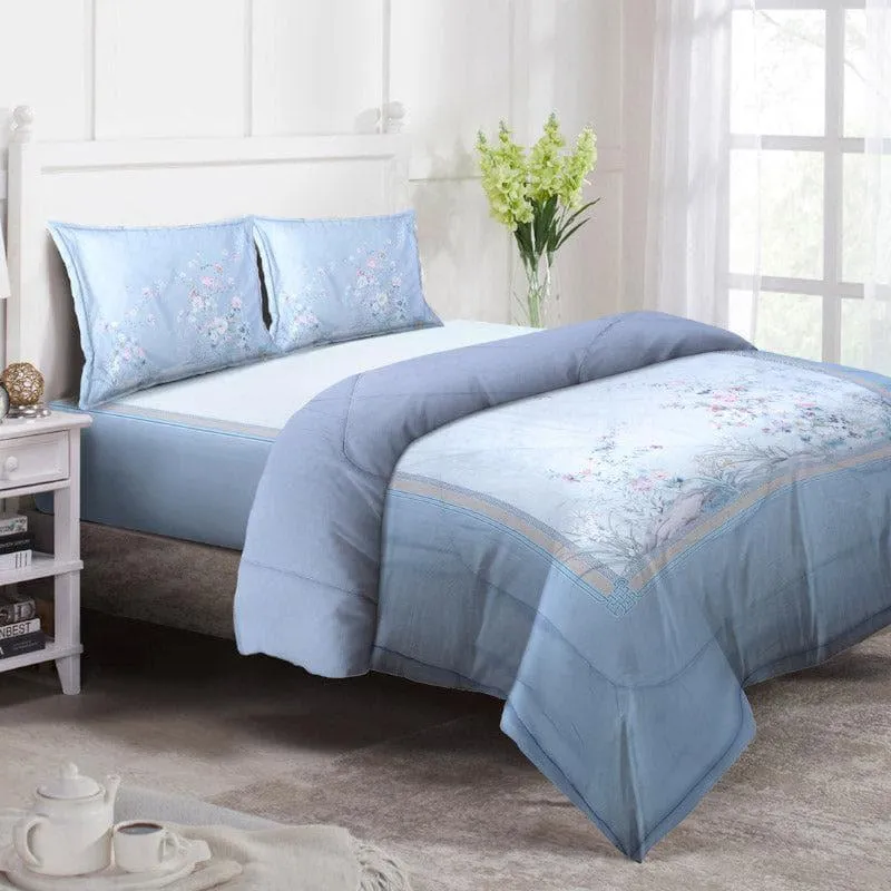 Wintery Blooms Bedding Set media 3