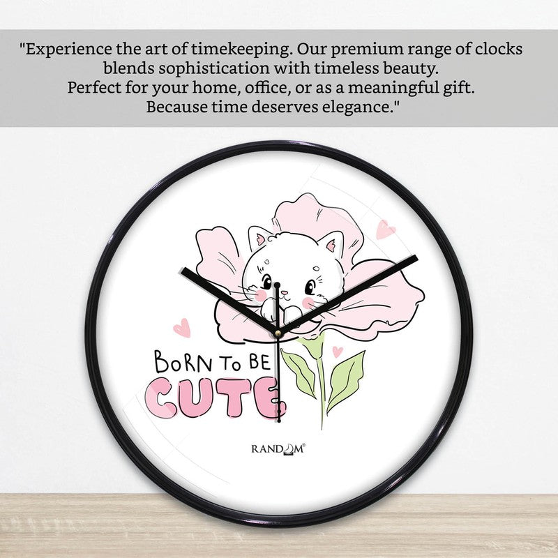 Kittyvora Wall Clock media 6