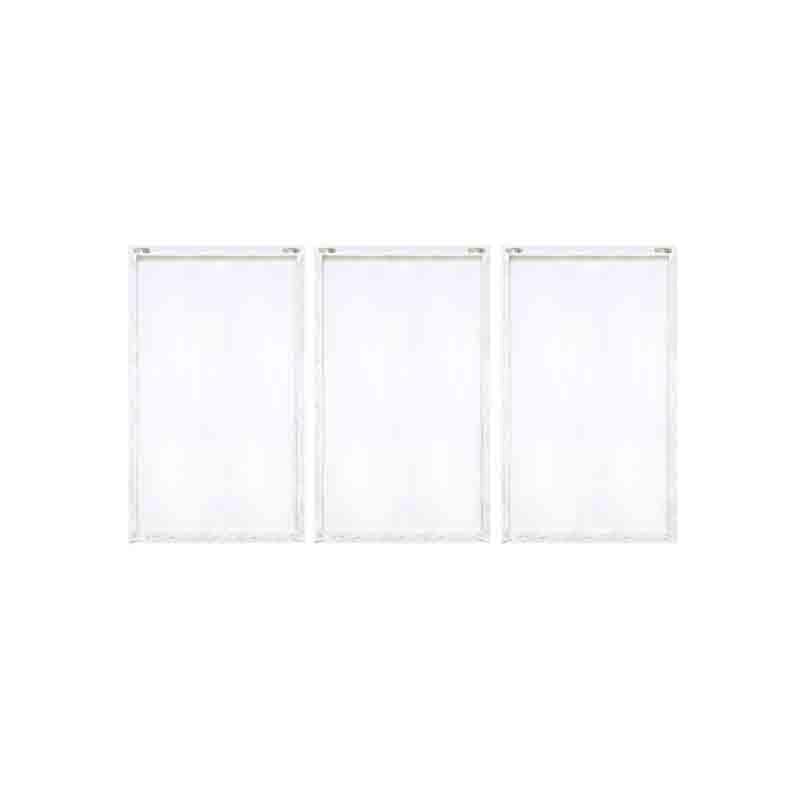 Gold Waves Poly Canvas Wall Art - Three Piece Set media 6