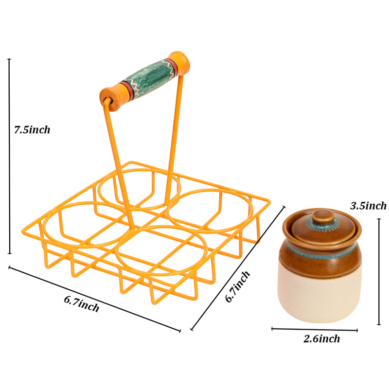 Okra Condiment Set - Five piece Set media 6