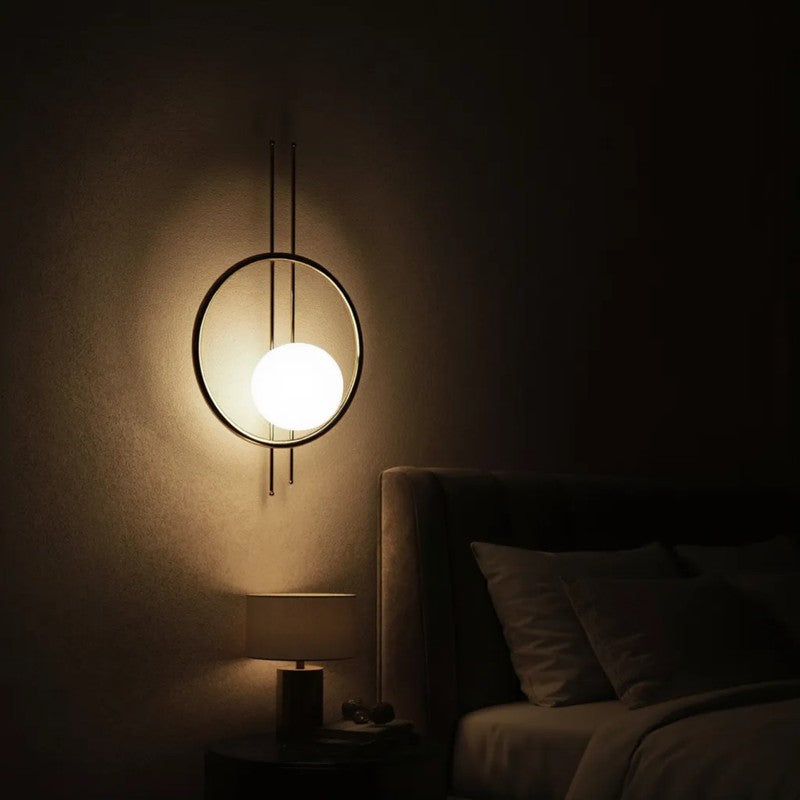 Monique Halo Iron Wall Lamp media 4