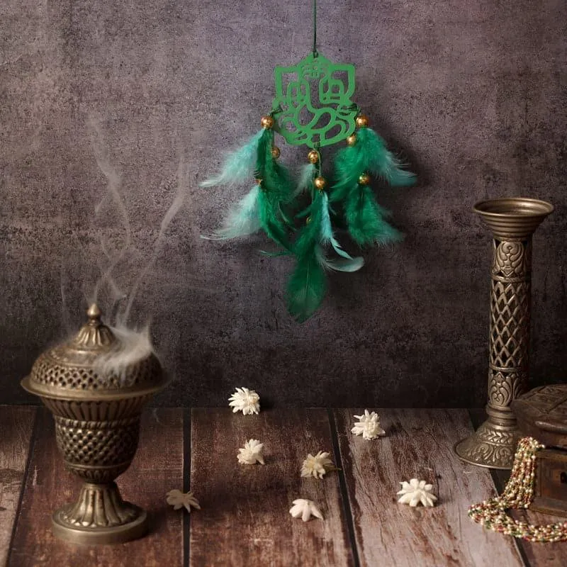 Vinayaka Boon Dreamcatcher - Green media 5