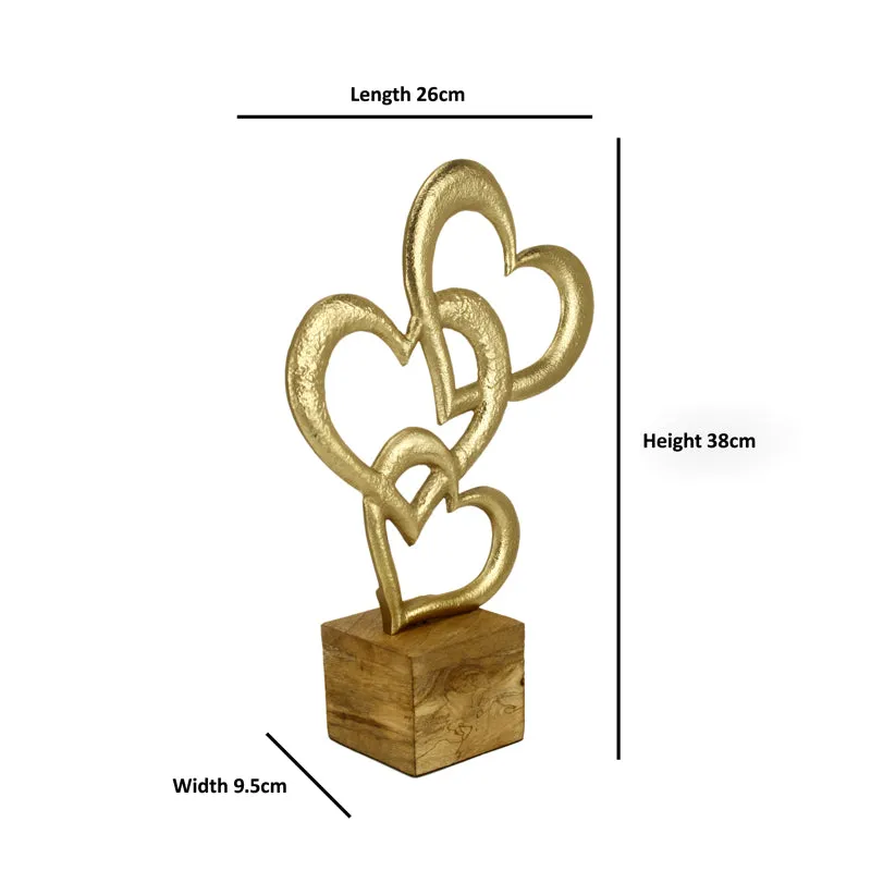 Lovely Loop Showpiece - Gold media 5