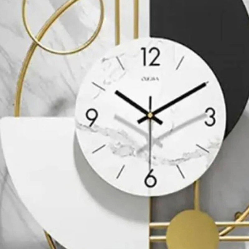 Horolux Metal Analog Wall clock media 3