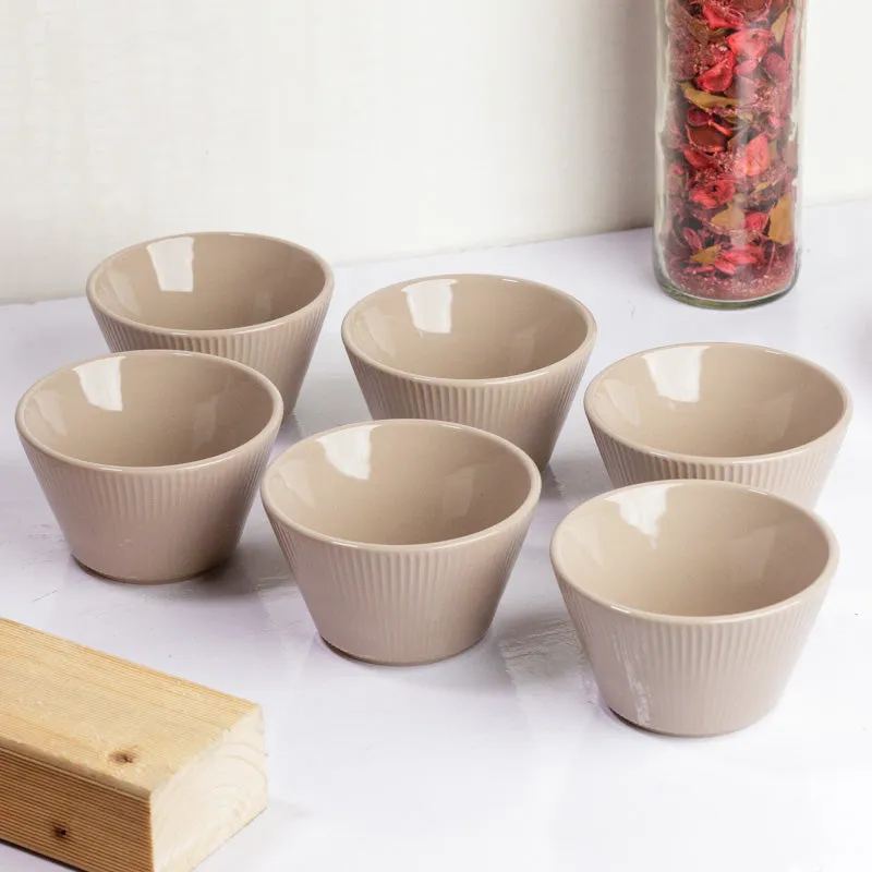 Orlan Snack Bowl(300 mL) - Set Of Six media 4